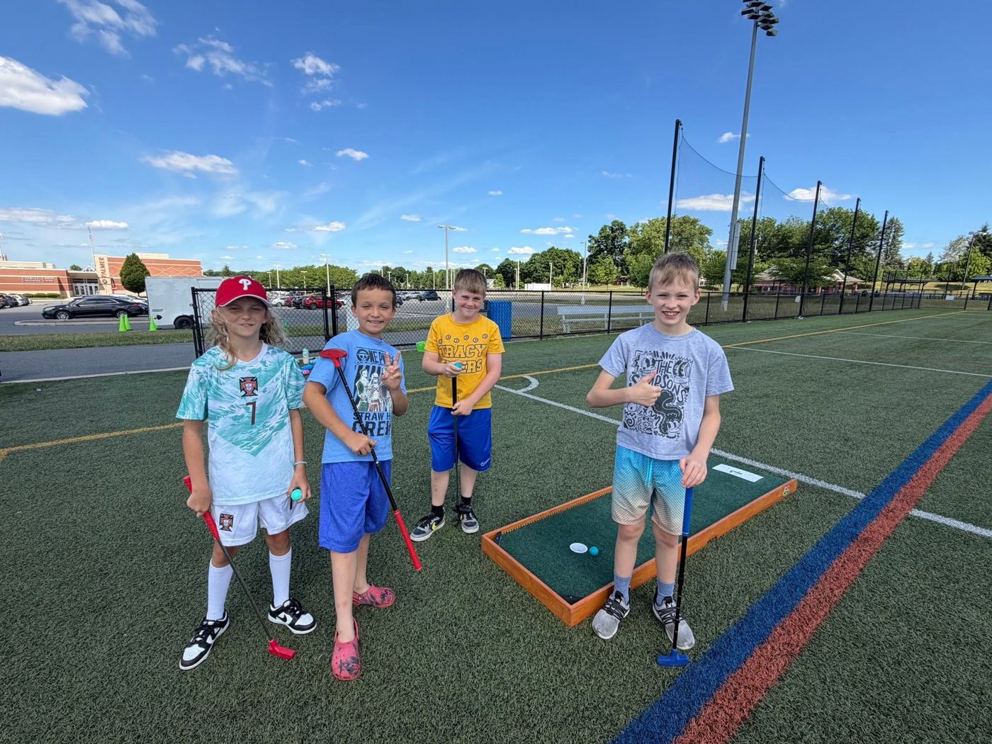 Mobile Mini Golf at a Points Up event