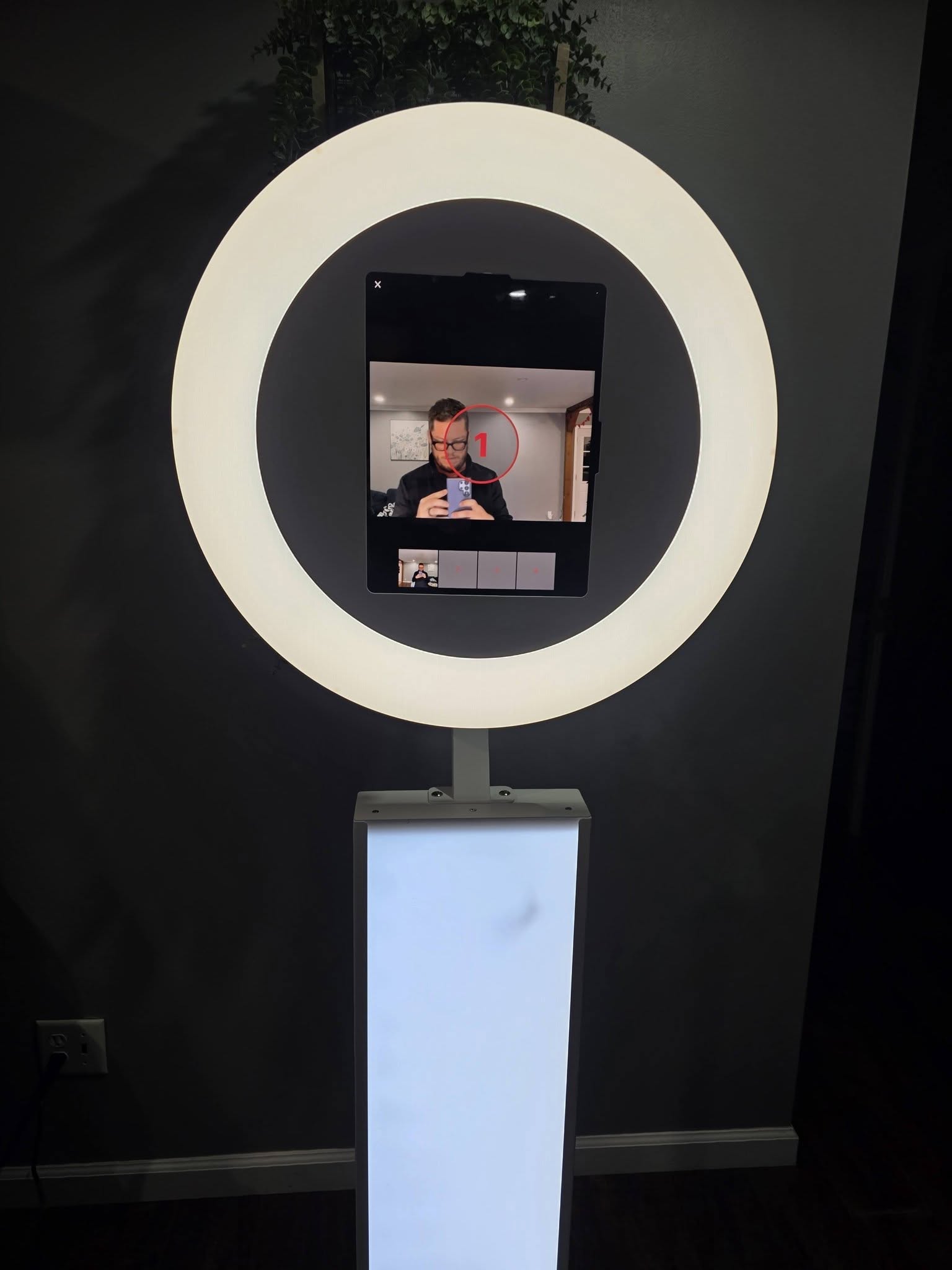 Digital Photo Booth at a Points Up event
